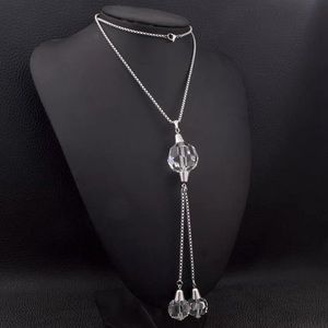 Gorgeous Stainless Steel Long Charms Necklace